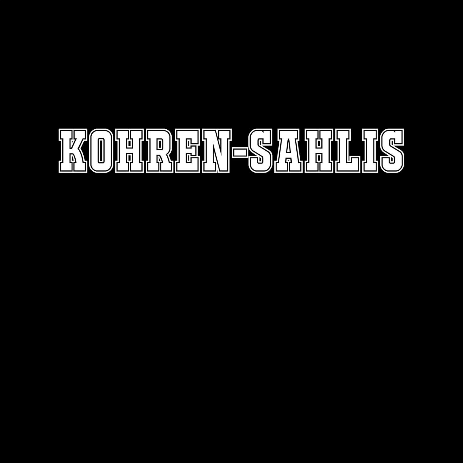 Kohren-Sahlis T-Shirt »Classic«