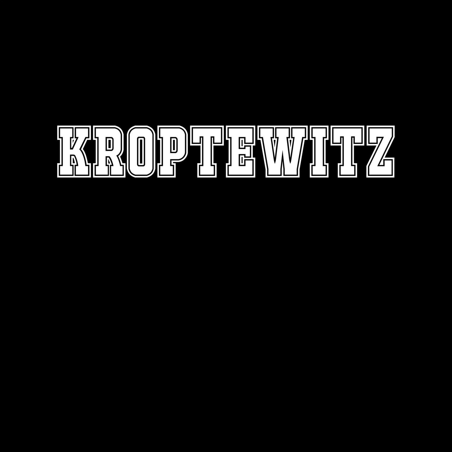 Kroptewitz T-Shirt »Classic«