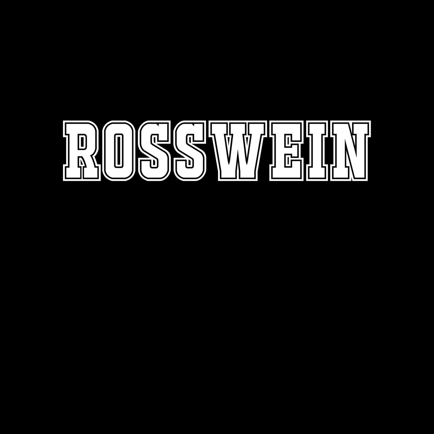 Roßwein T-Shirt »Classic«