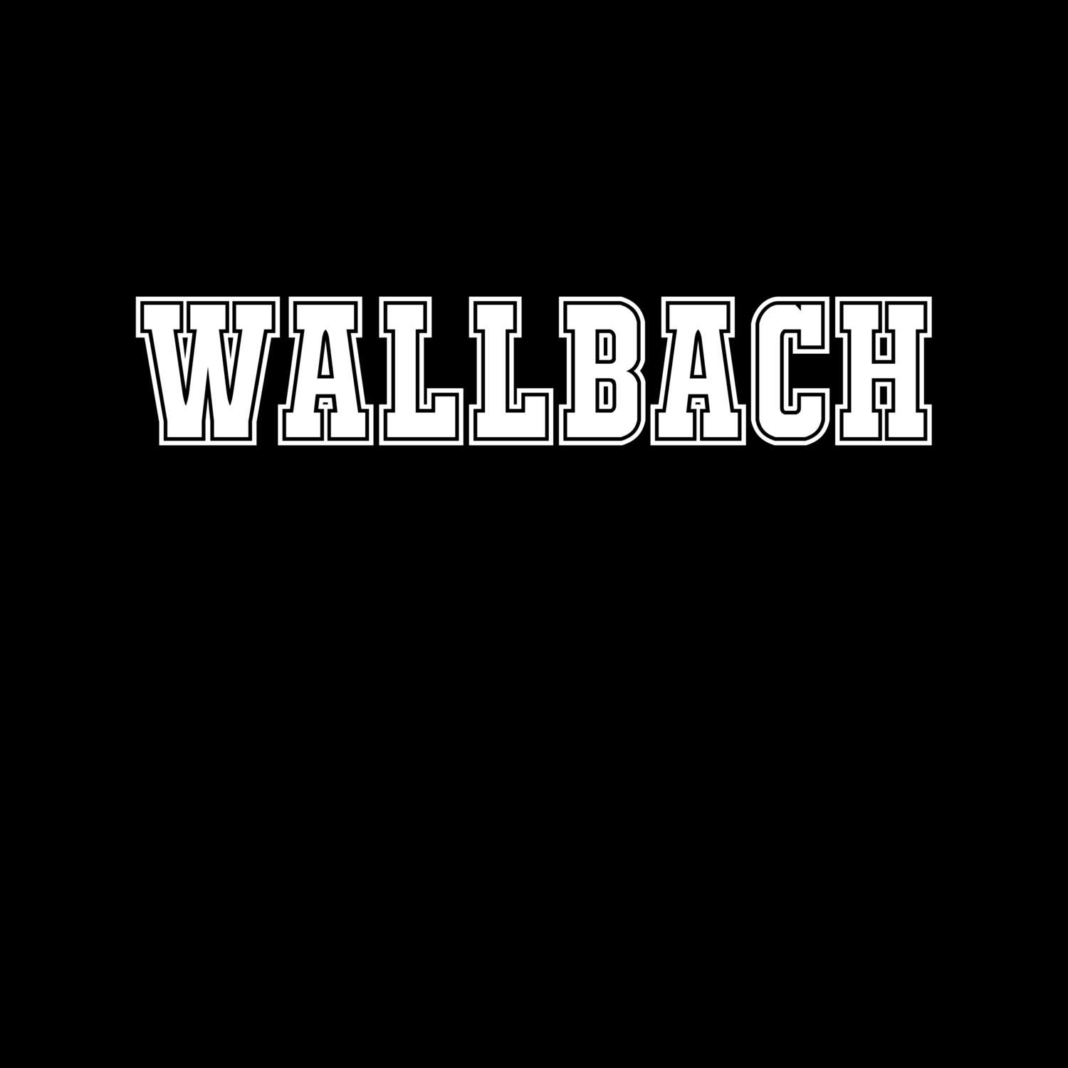Wallbach T-Shirt »Classic«