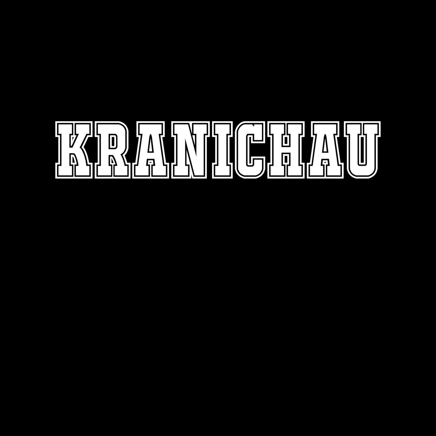 T-Shirt »Classic« für den Ort »Kranichau«