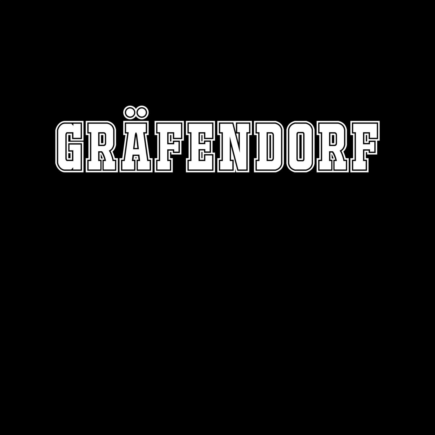 T-Shirt »Classic« für den Ort »Gräfendorf«