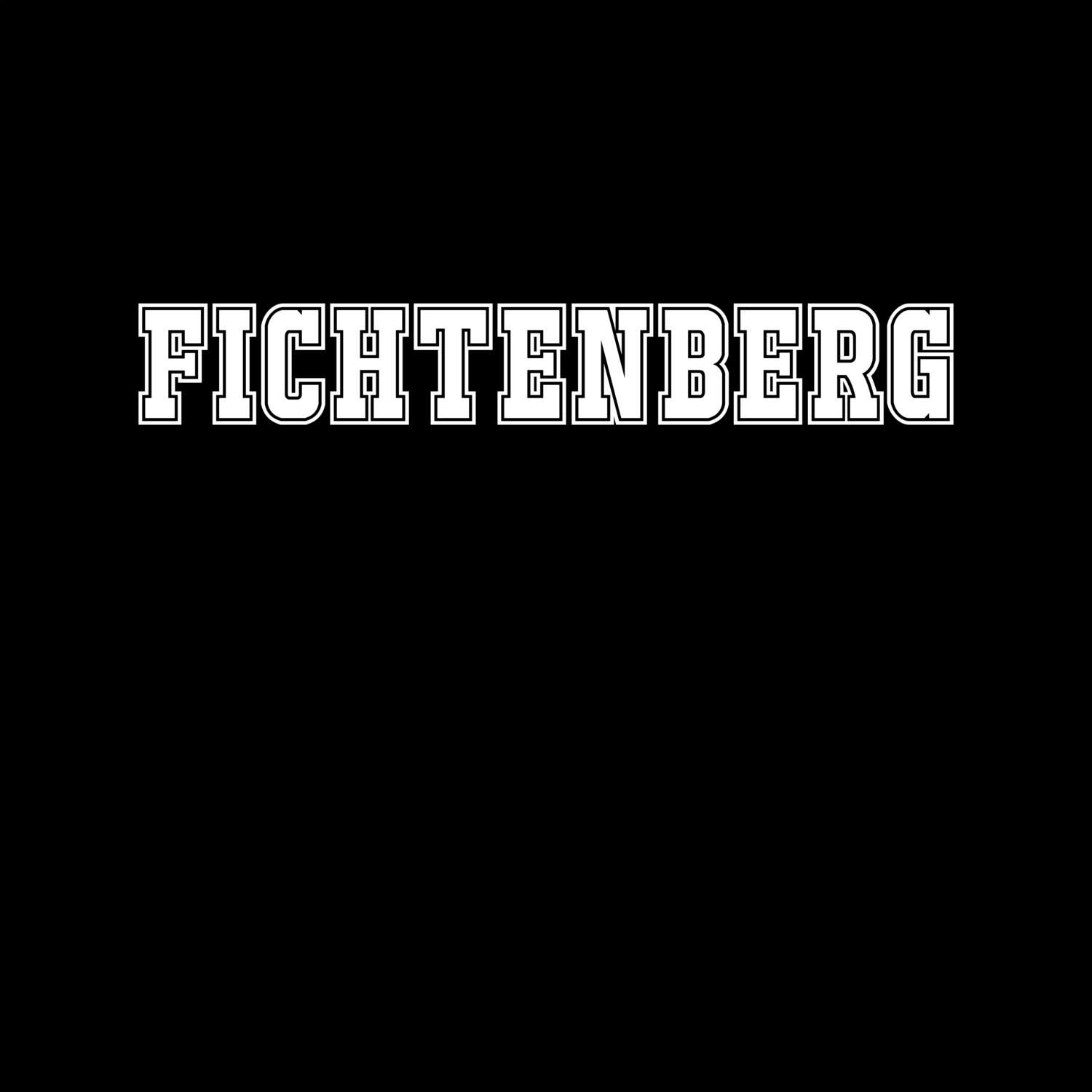 T-Shirt »Classic« für den Ort »Fichtenberg«