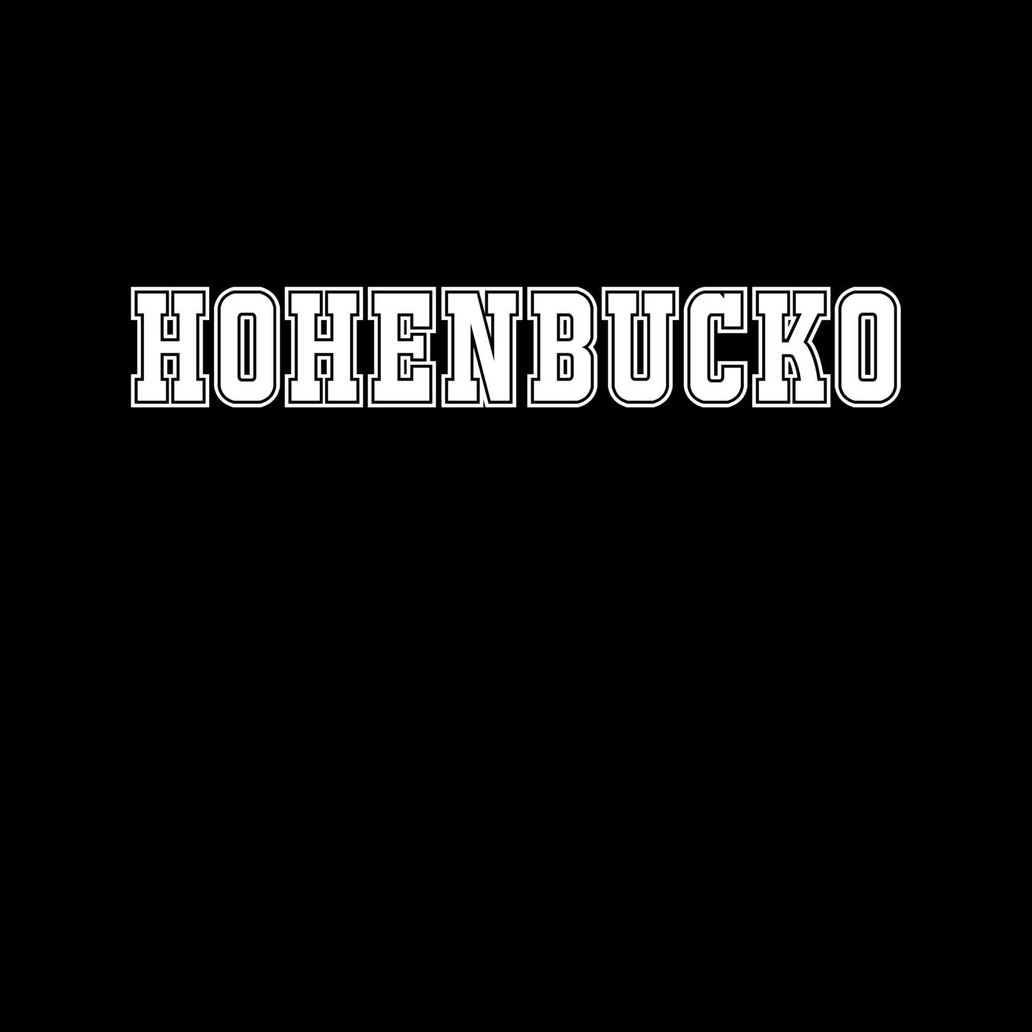 Hohenbucko T-Shirt »Classic«
