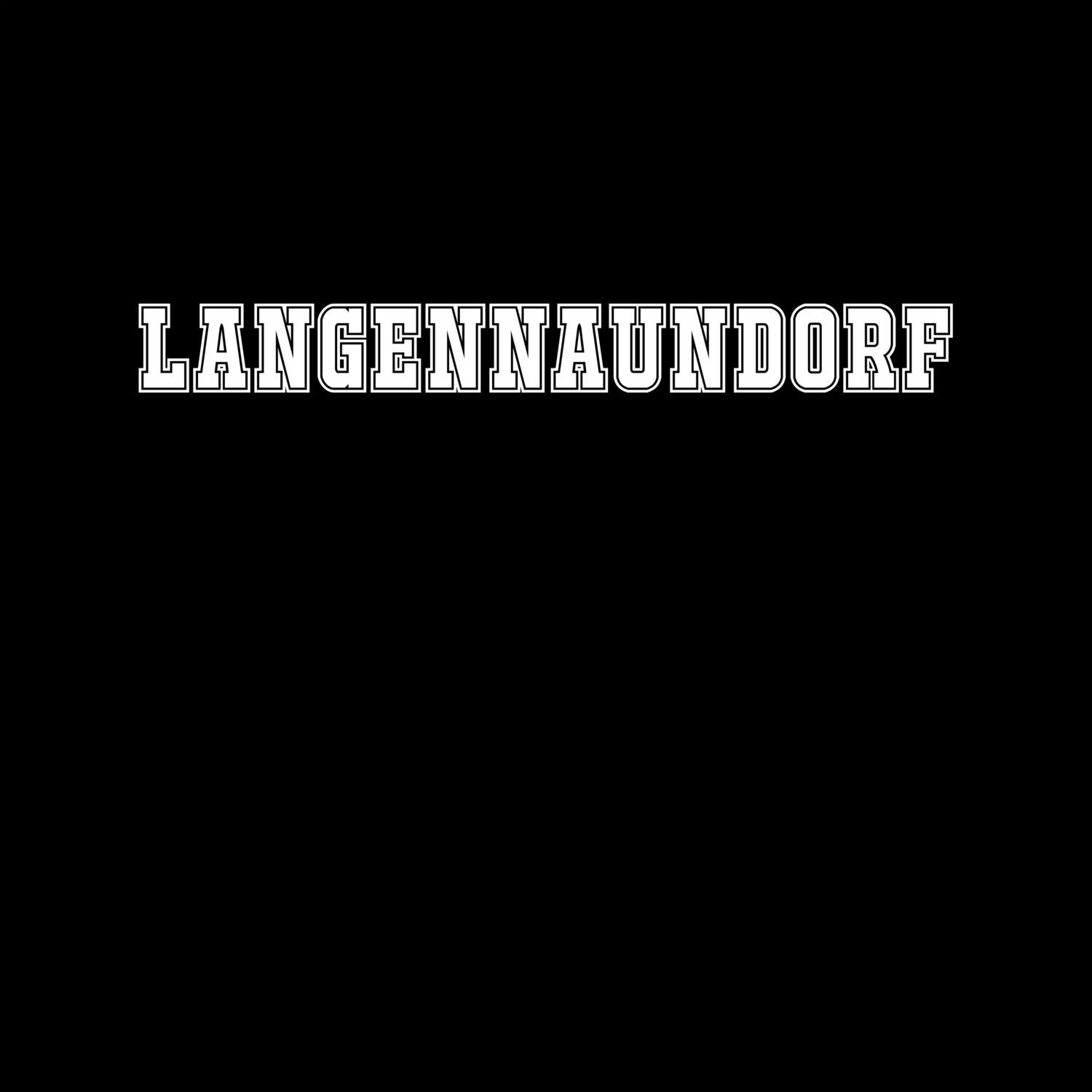 T-Shirt »Classic« für den Ort »Langennaundorf«