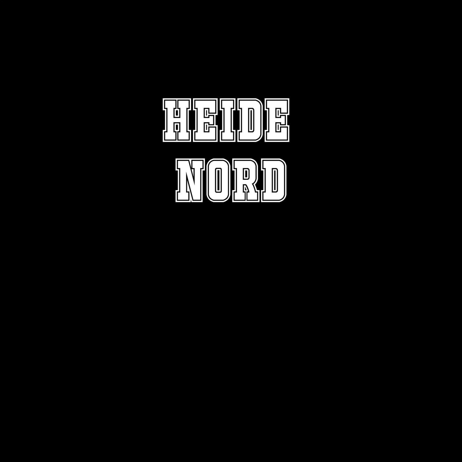 T-Shirt »Classic« für den Ort »Heide Nord«