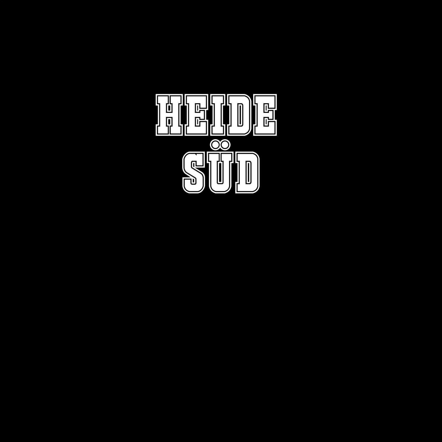 T-Shirt »Classic« für den Ort »Heide Süd«