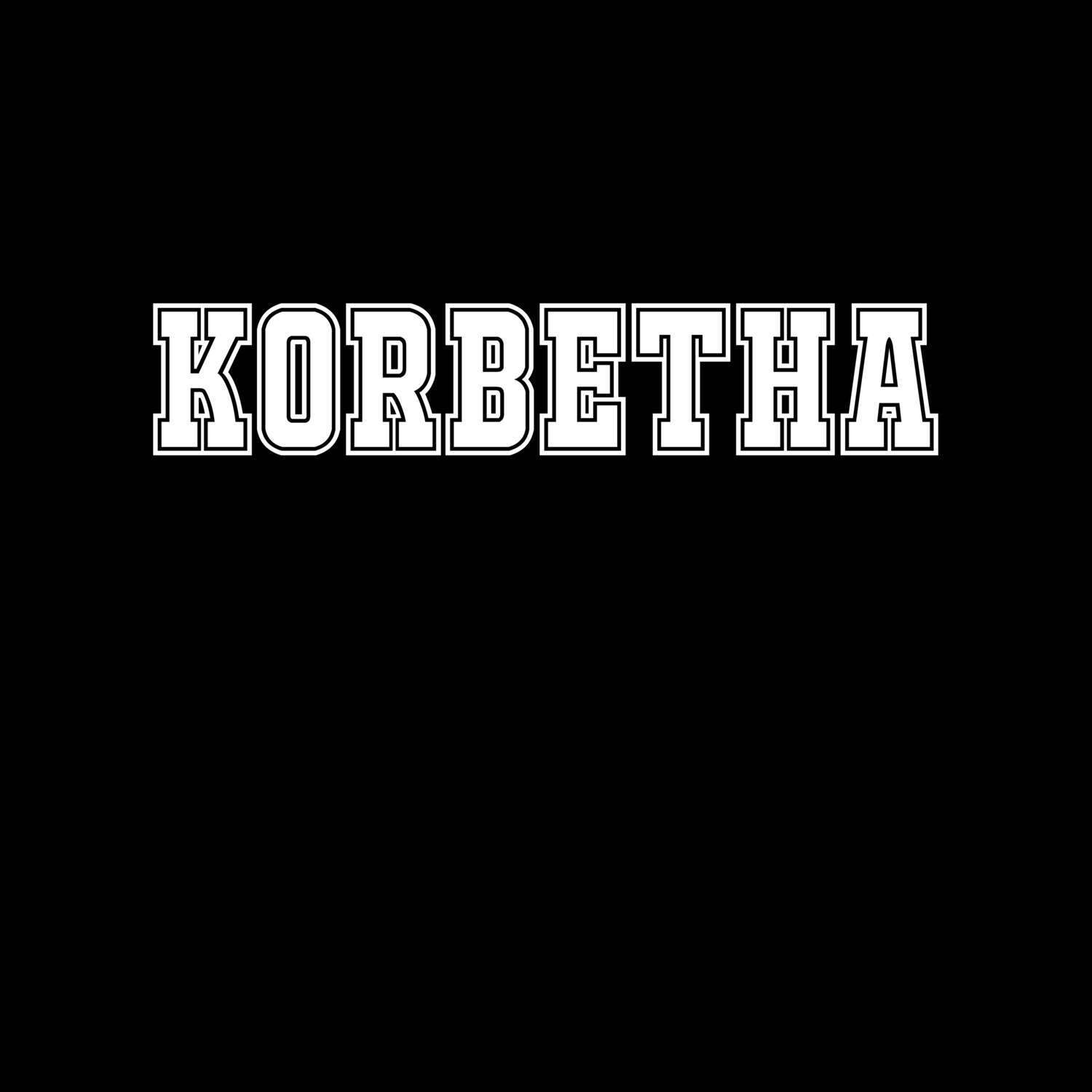 Korbetha T-Shirt »Classic«