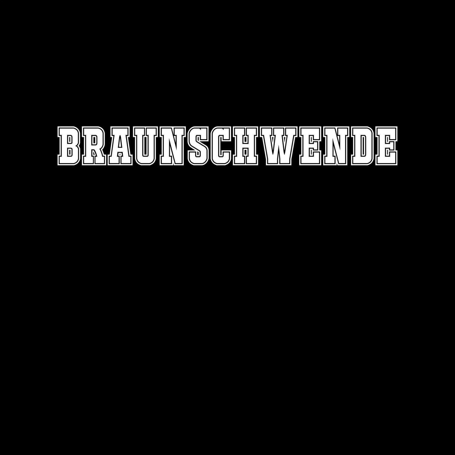 T-Shirt »Classic« für den Ort »Braunschwende«