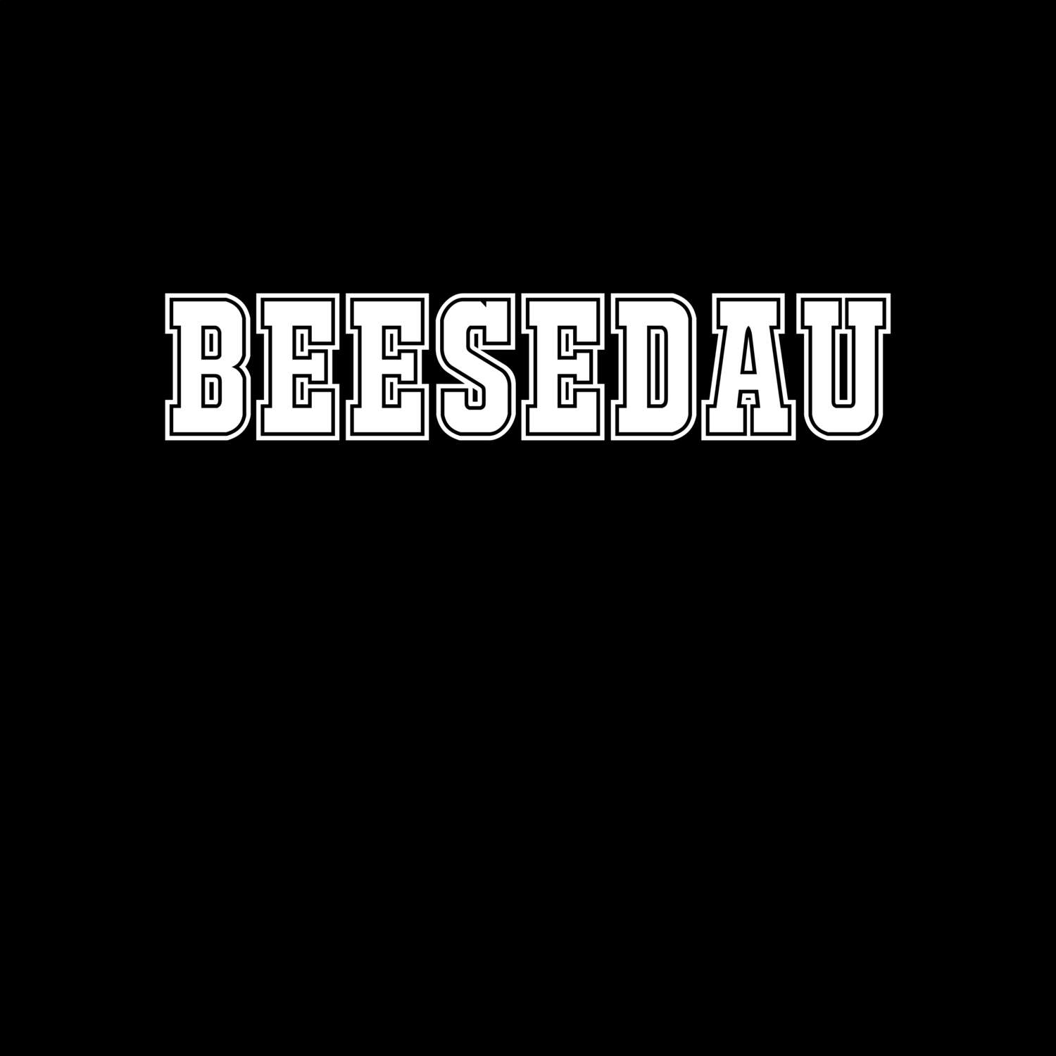 T-Shirt »Classic« für den Ort »Beesedau«