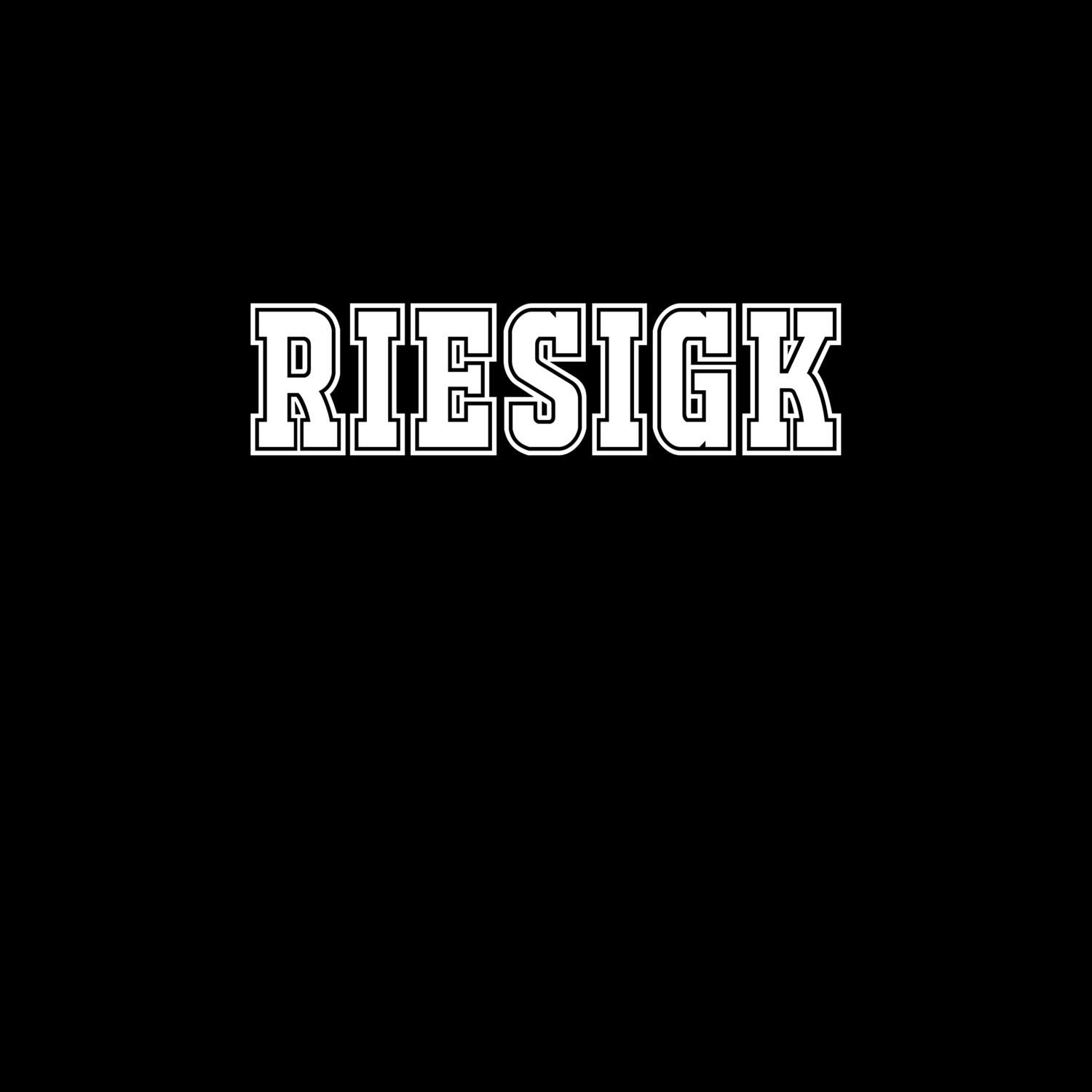 Riesigk T-Shirt »Classic«