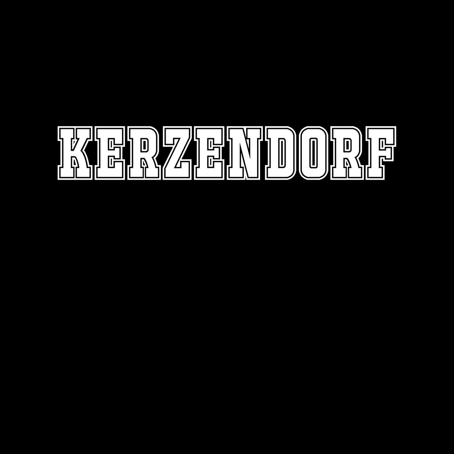 T-Shirt »Classic« für den Ort »Kerzendorf«