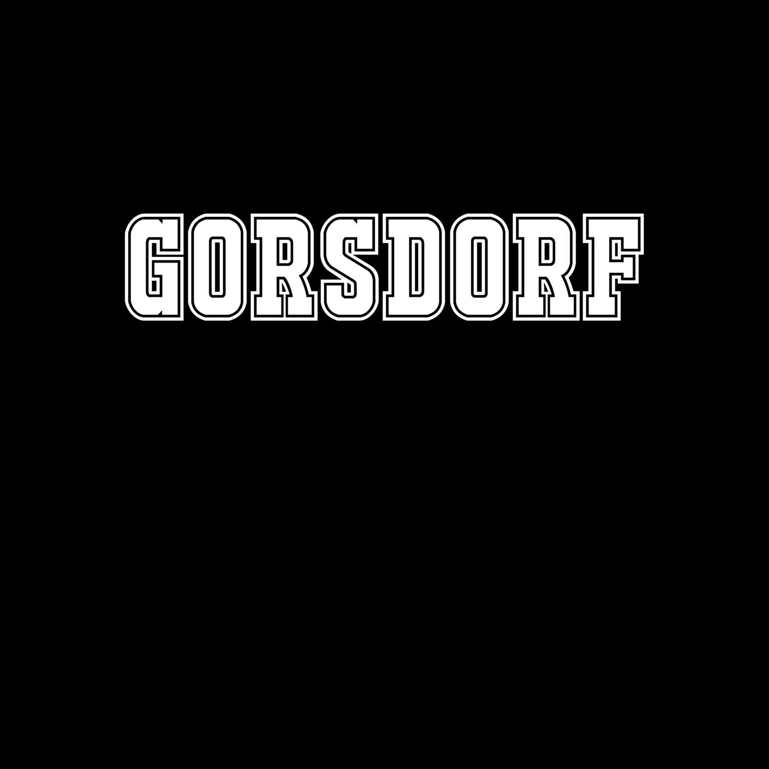 Gorsdorf T-Shirt »Classic«