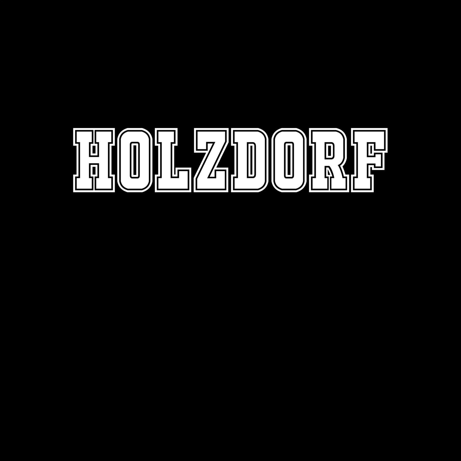 T-Shirt »Classic« für den Ort »Holzdorf«