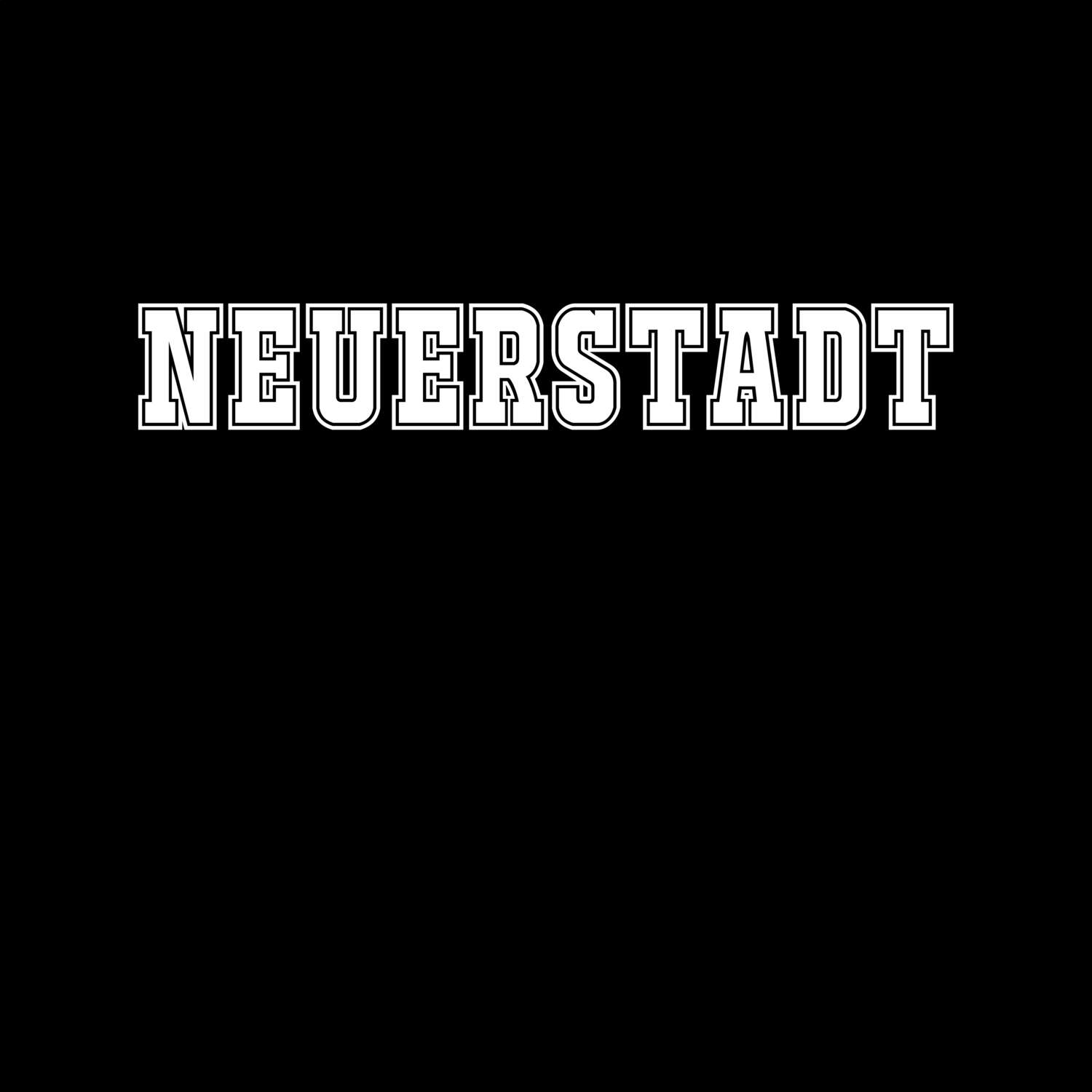 T-Shirt »Classic« für den Ort »Neuerstadt«