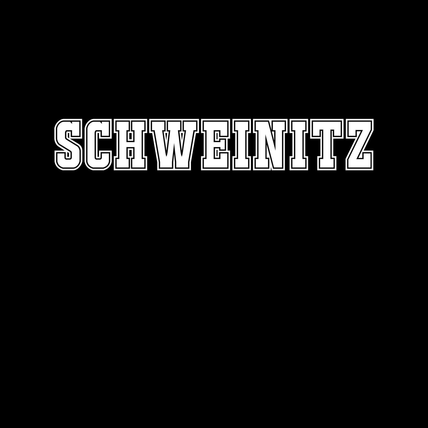 T-Shirt »Classic« für den Ort »Schweinitz«