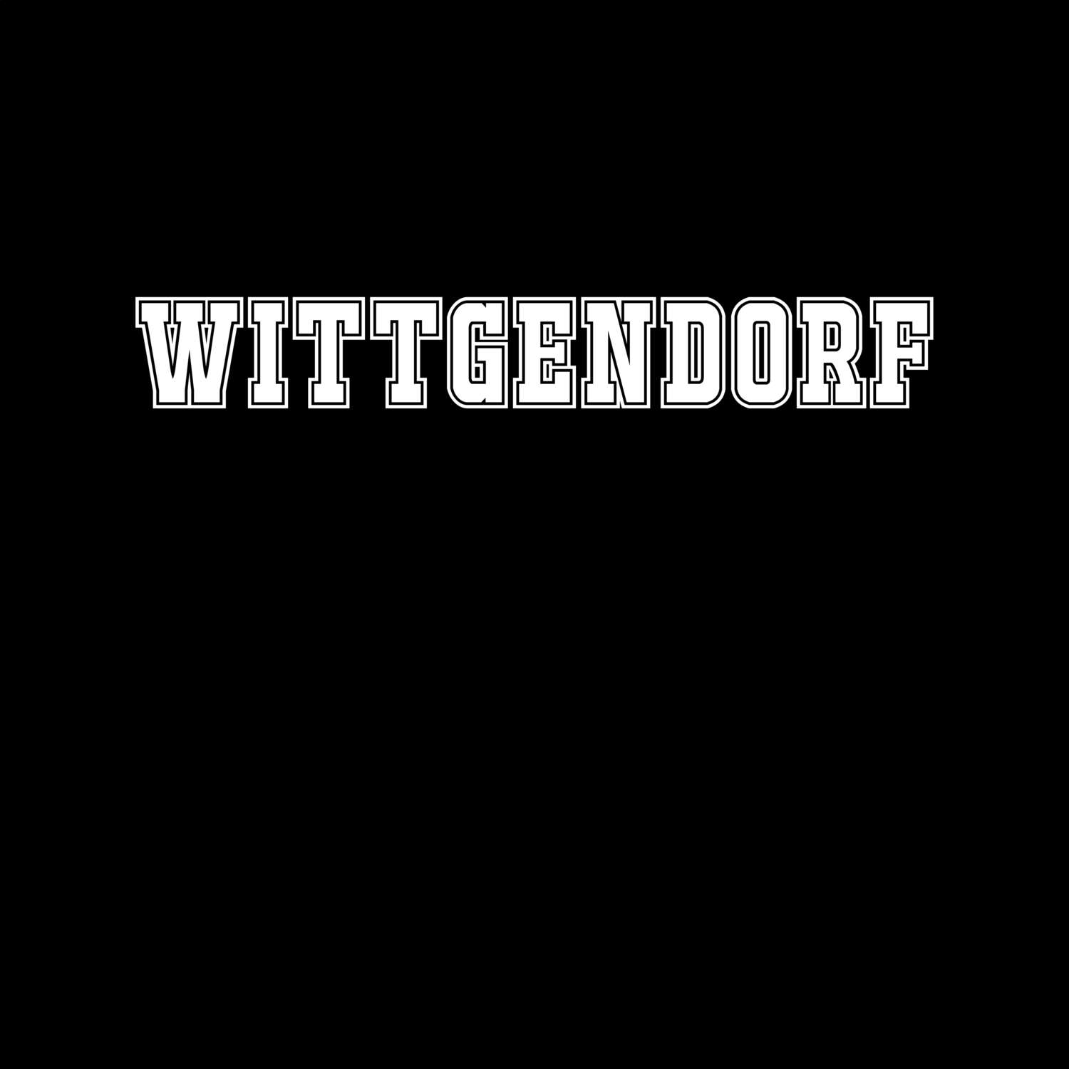 T-Shirt »Classic« für den Ort »Wittgendorf«