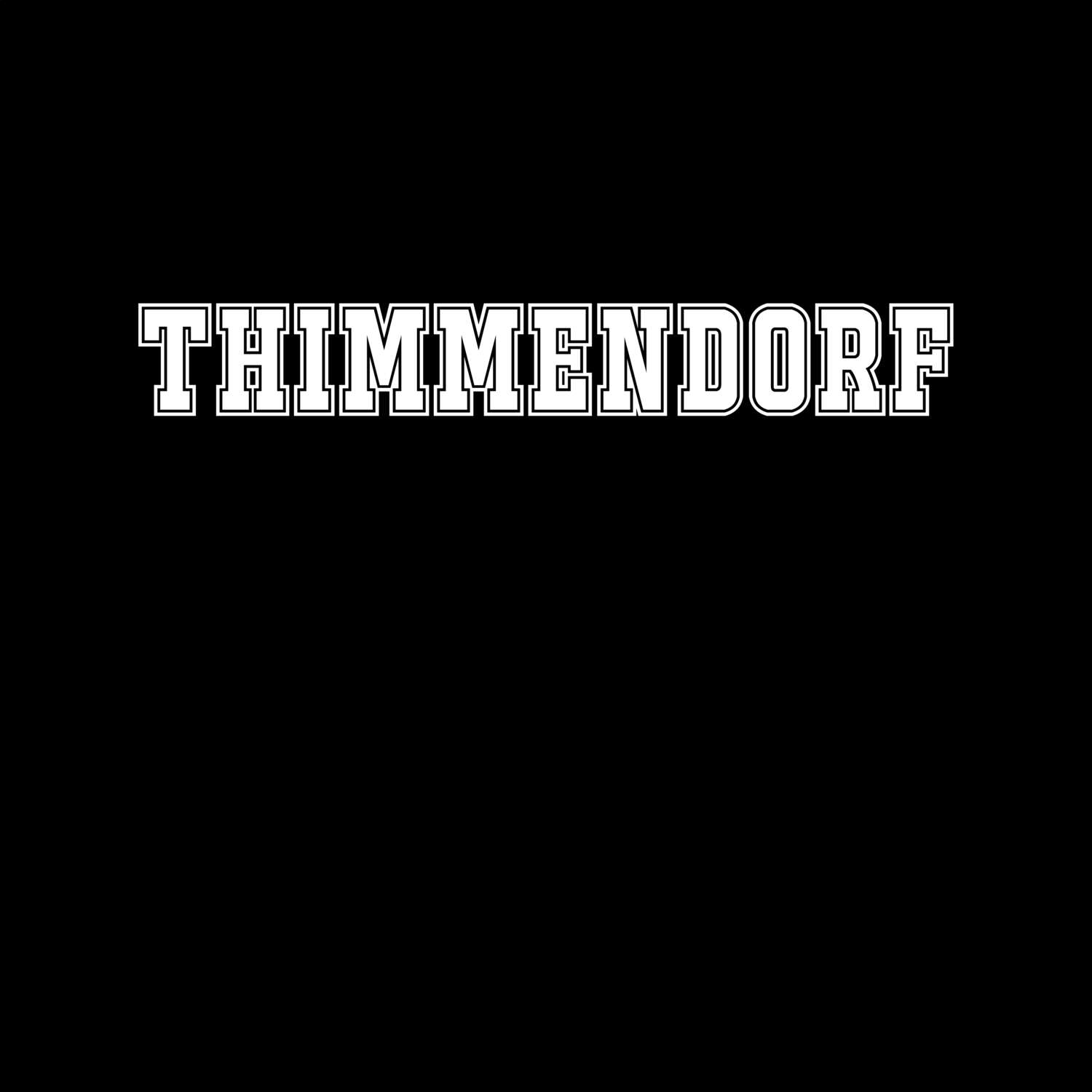 T-Shirt »Classic« für den Ort »Thimmendorf«