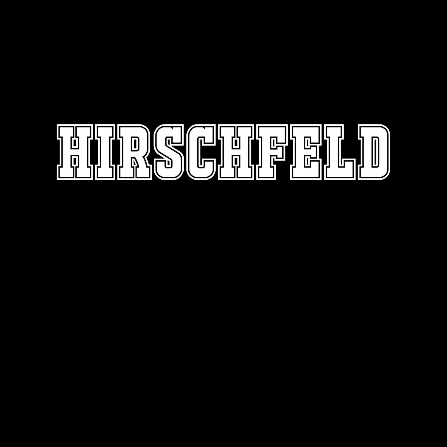 T-Shirt »Classic« für den Ort »Hirschfeld«