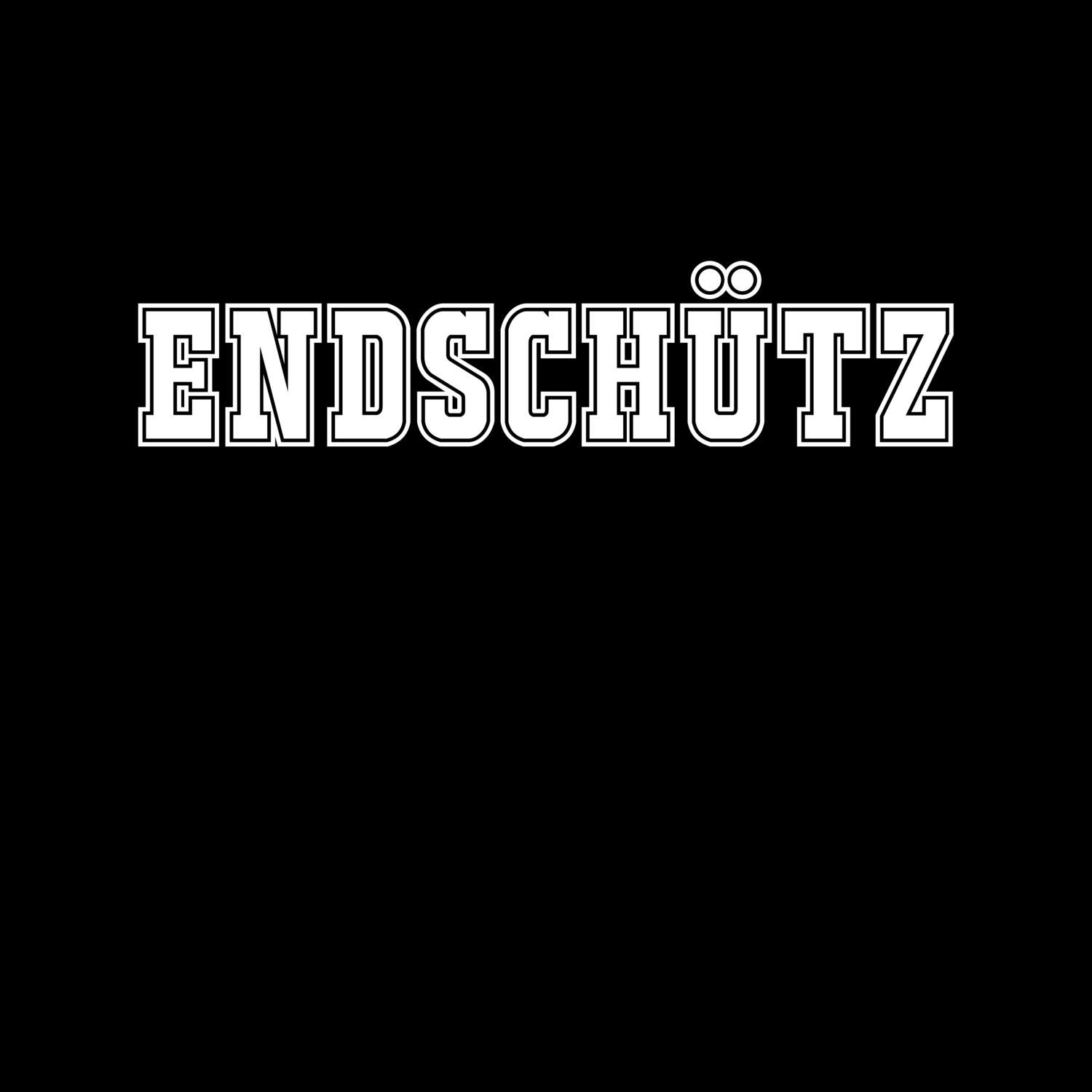 T-Shirt »Classic« für den Ort »Endschütz«