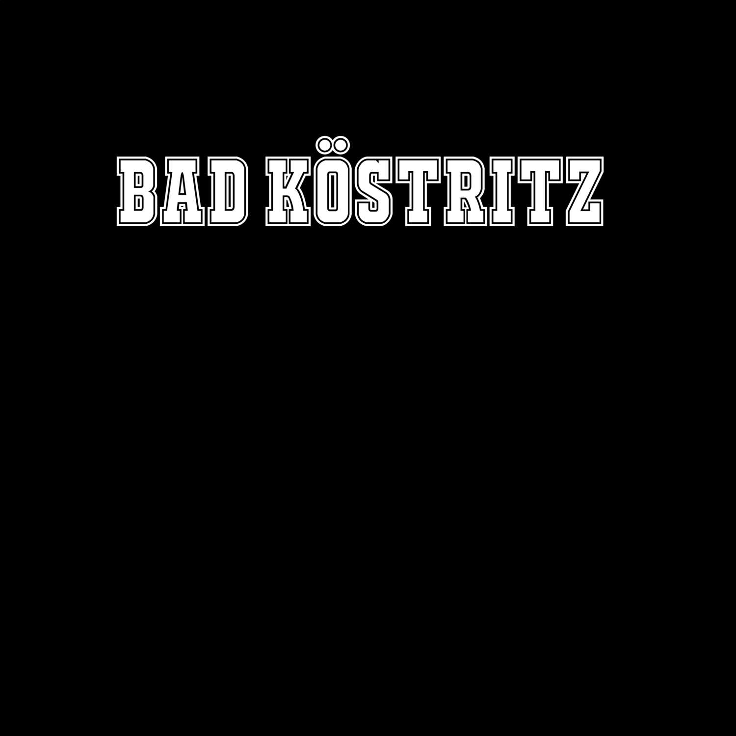 T-Shirt »Classic« für den Ort »Bad Köstritz«