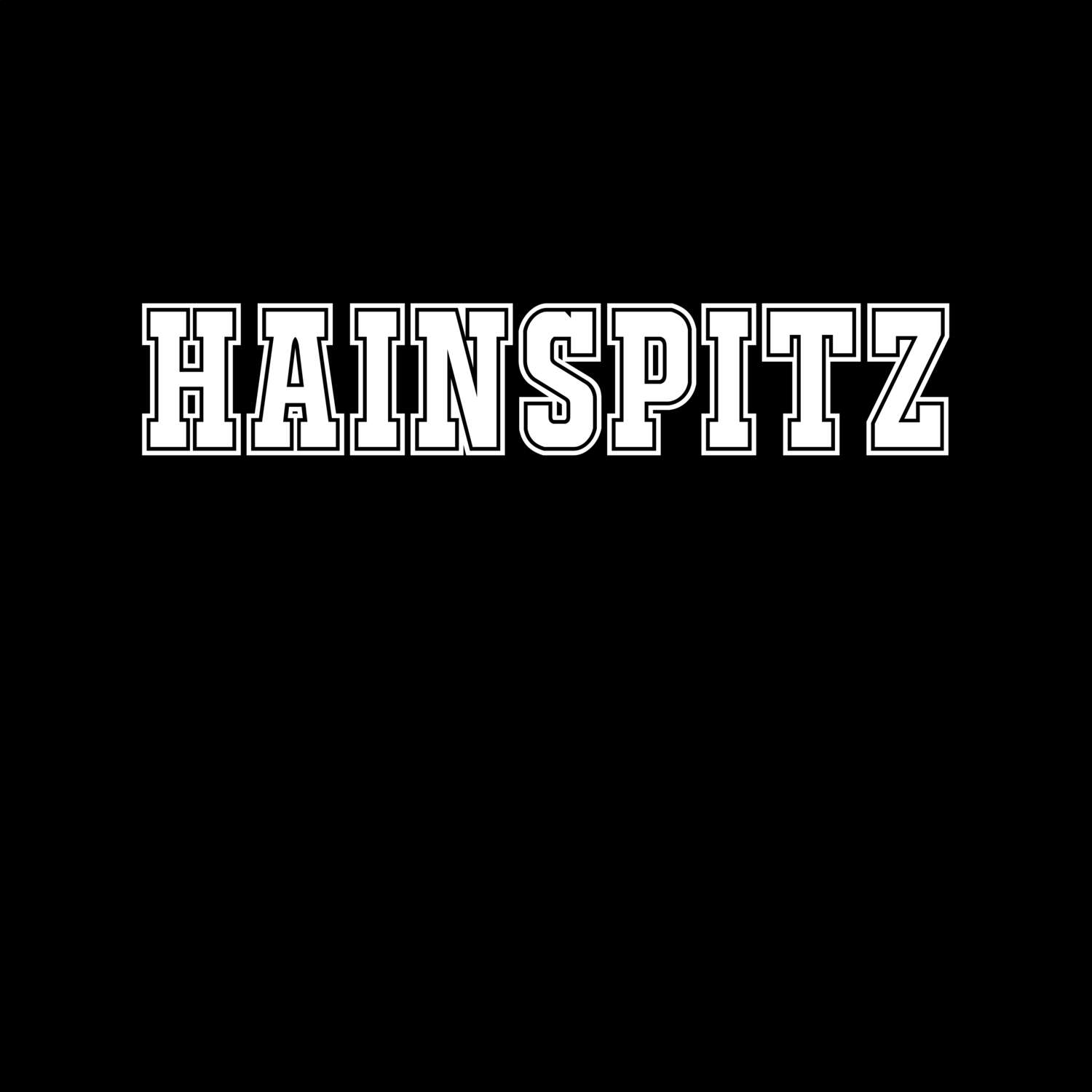 Hainspitz T-Shirt »Classic«