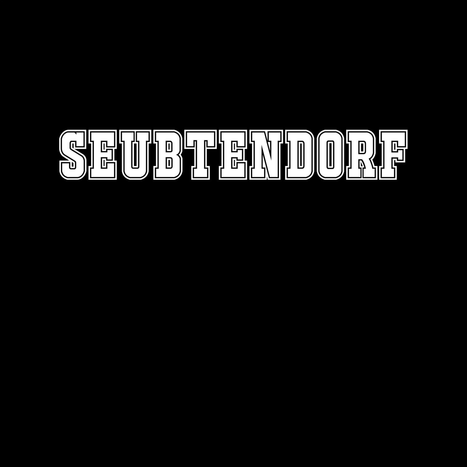 T-Shirt »Classic« für den Ort »Seubtendorf«