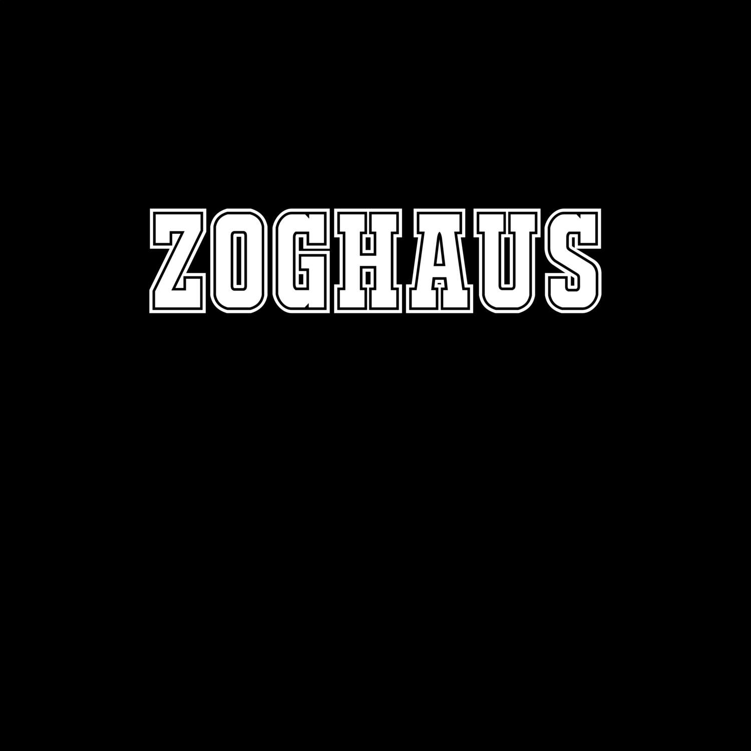 Zoghaus T-Shirt »Classic«