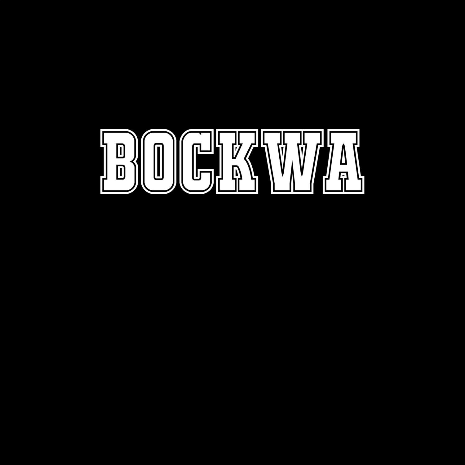 Bockwa T-Shirt »Classic«