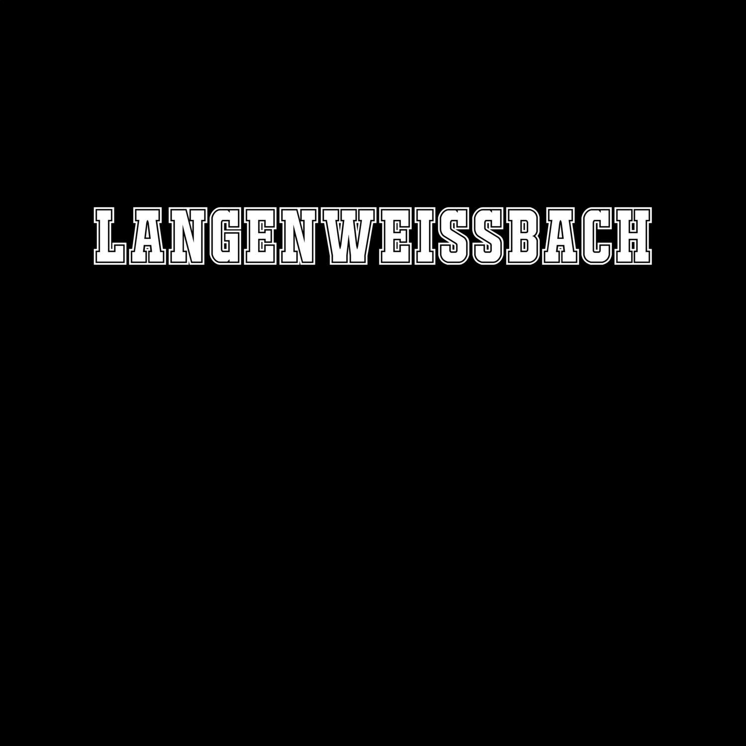 Langenweißbach T-Shirt »Classic«