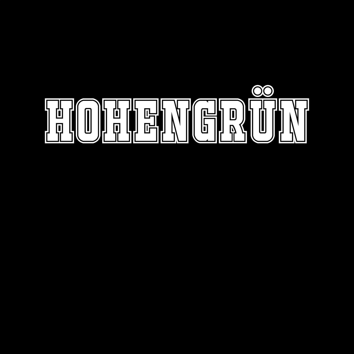 Hohengrün T-Shirt »Classic«