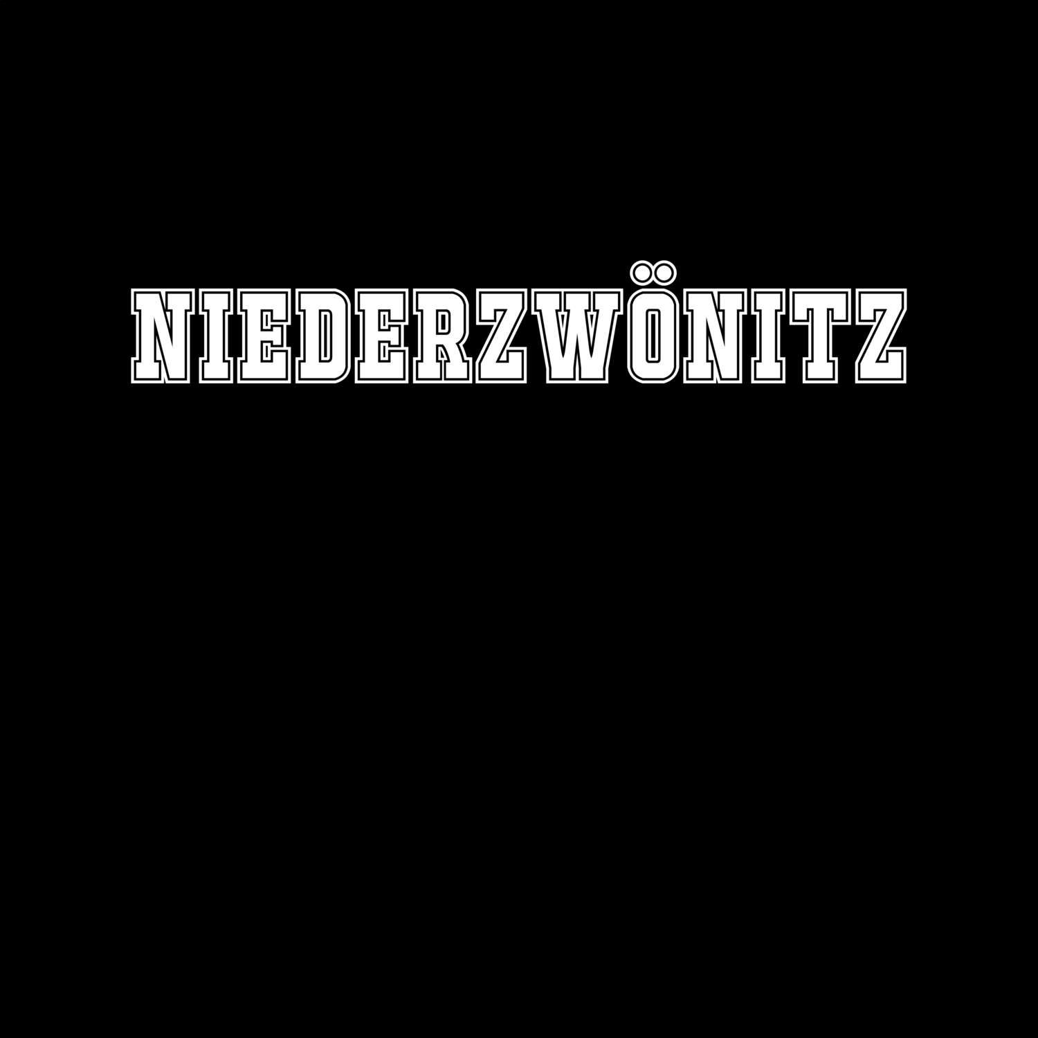 Niederzwönitz T-Shirt »Classic«