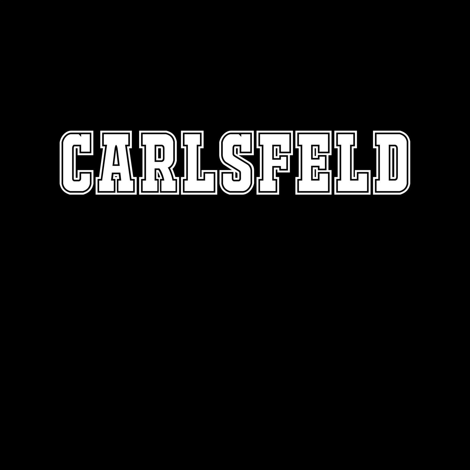 T-Shirt »Classic« für den Ort »Carlsfeld«