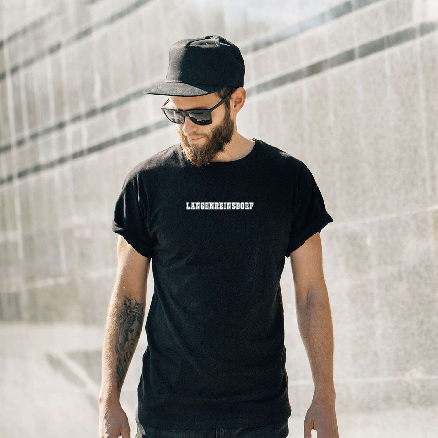 T-Shirt »Classic« für den Ort »Langenreinsdorf«