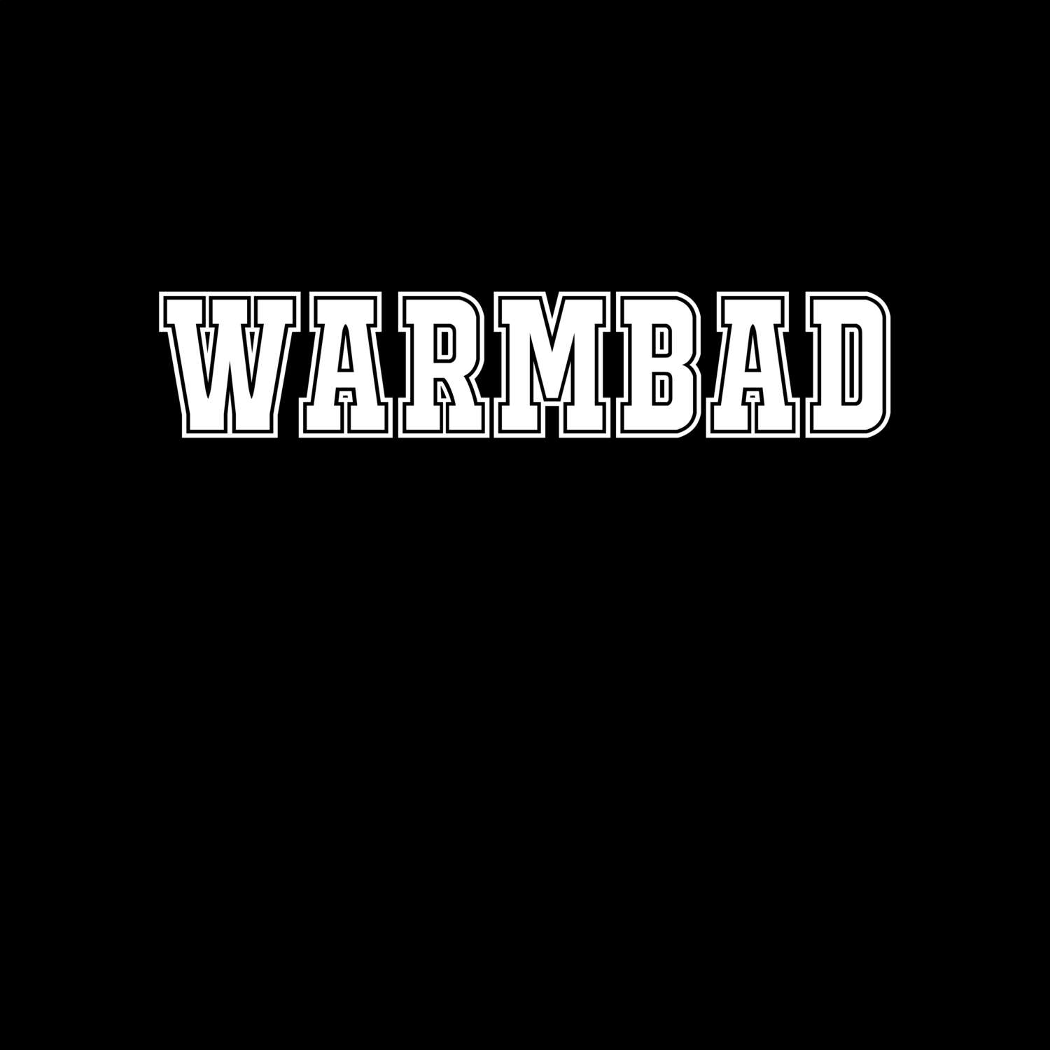 Warmbad T-Shirt »Classic«