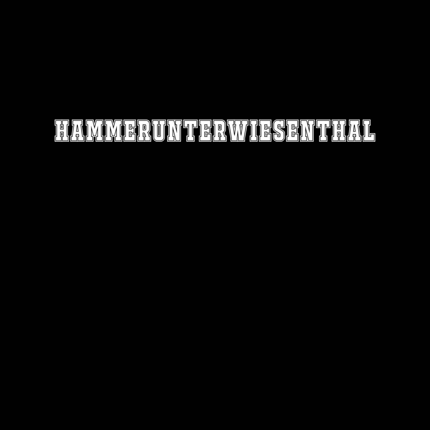 T-Shirt »Classic« für den Ort »Hammerunterwiesenthal«