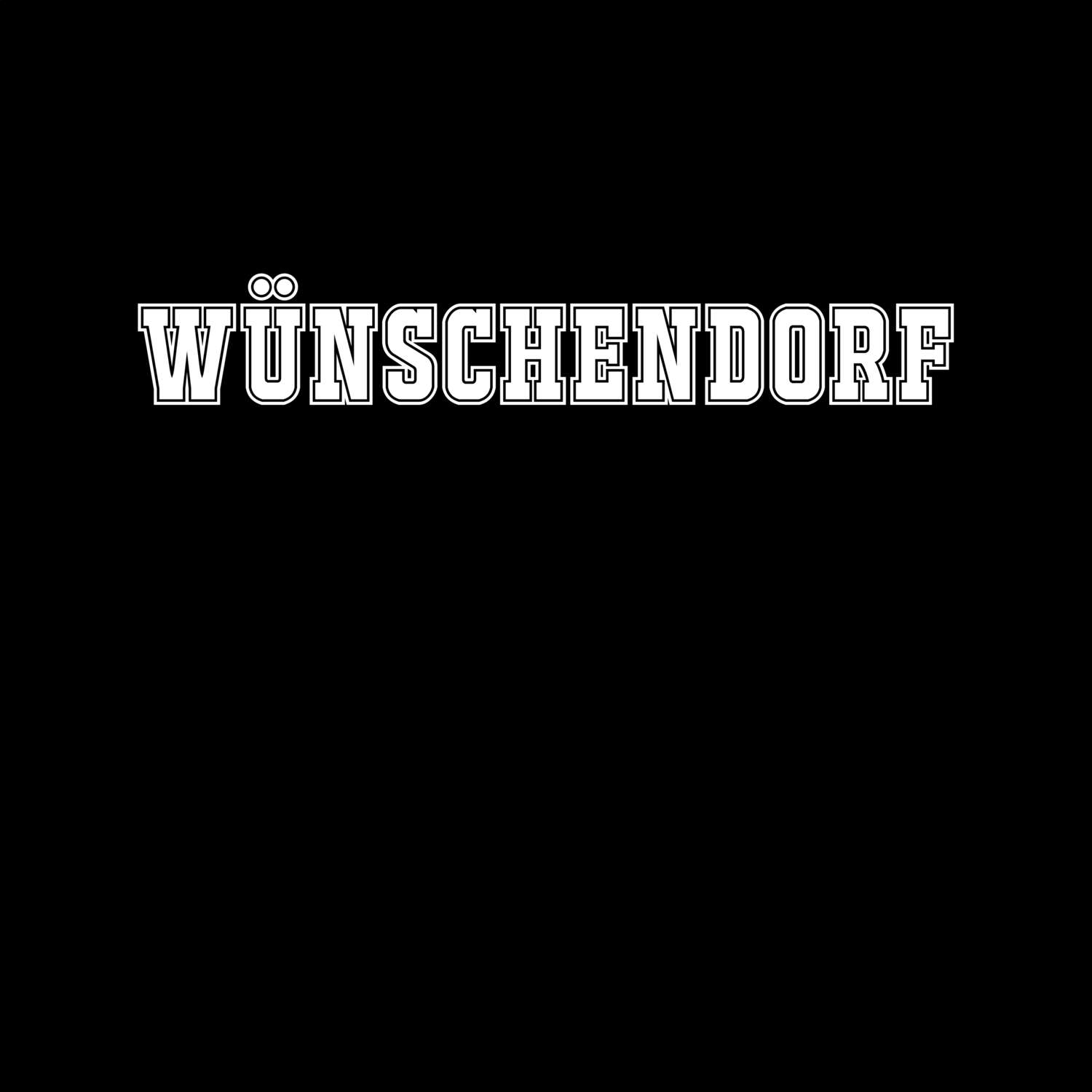 T-Shirt »Classic« für den Ort »Wünschendorf«