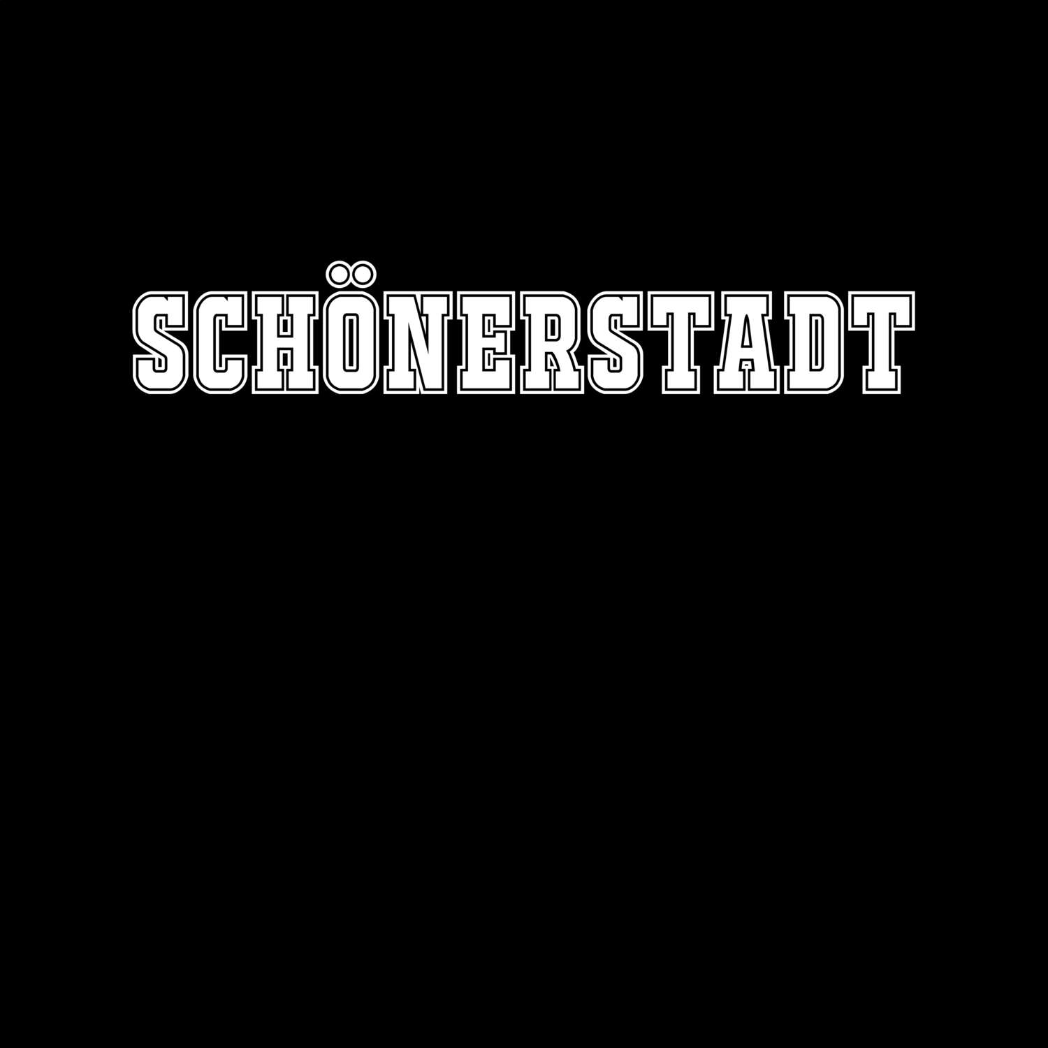 T-Shirt »Classic« für den Ort »Schönerstadt«