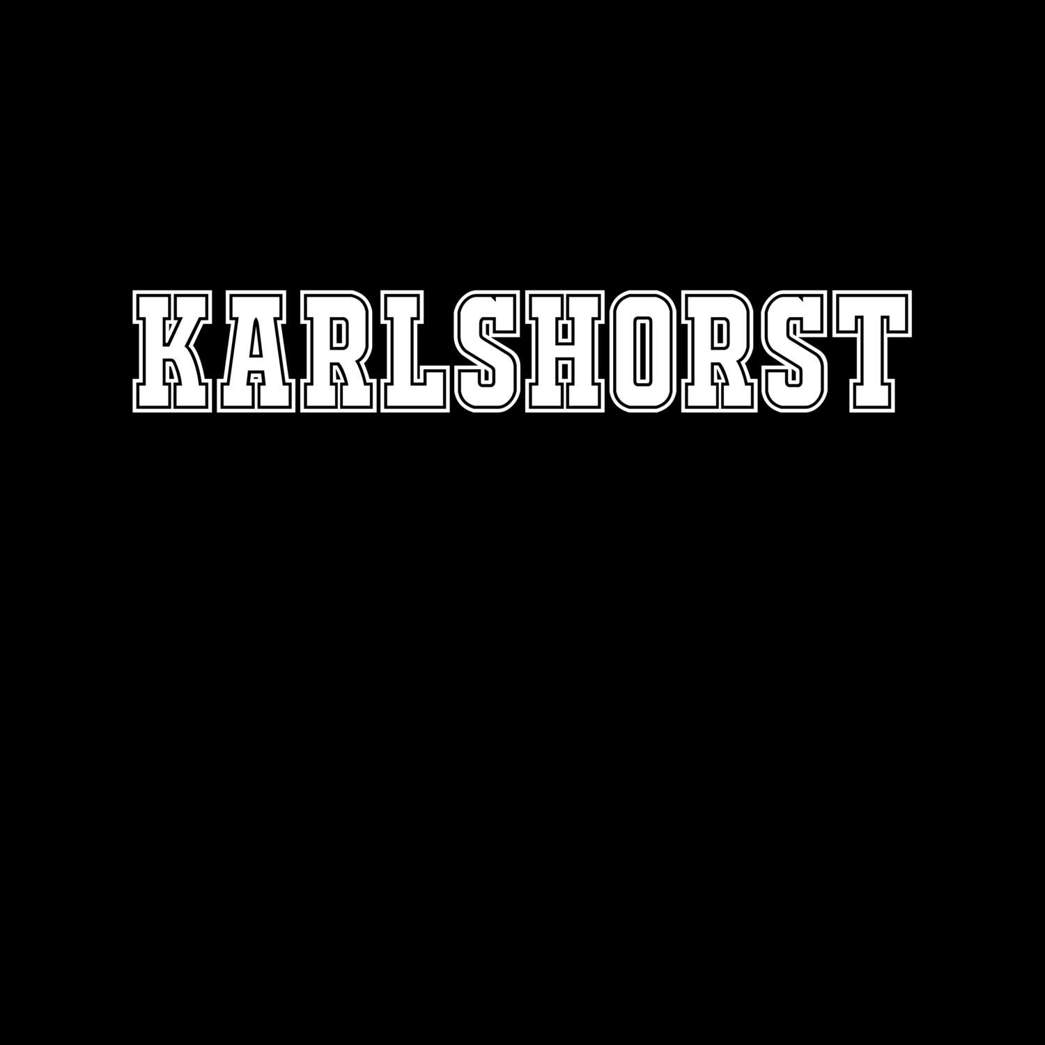 T-Shirt »Classic« für den Ort »Karlshorst«