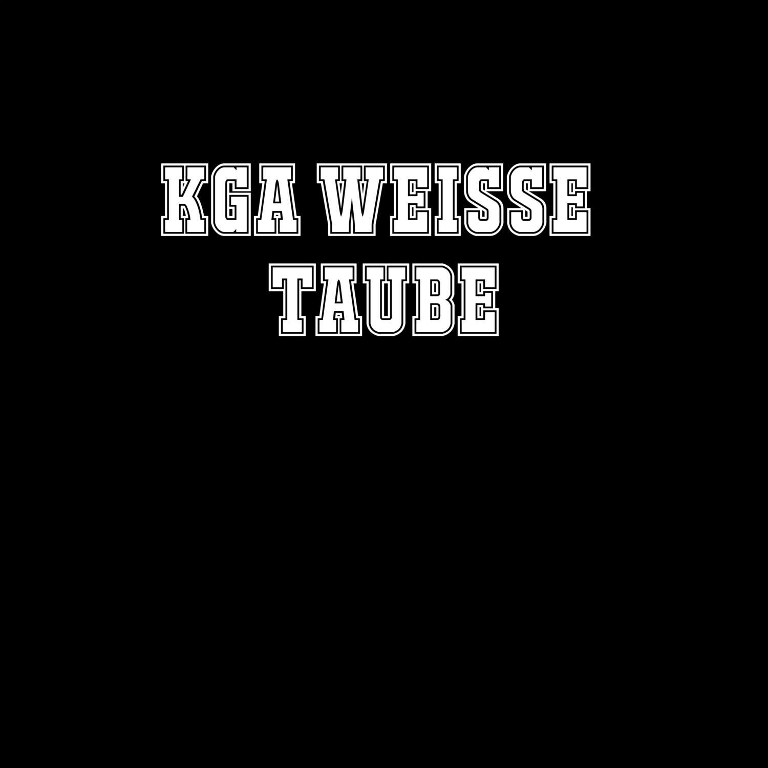 KGA Weiße Taube T-Shirt »Classic«