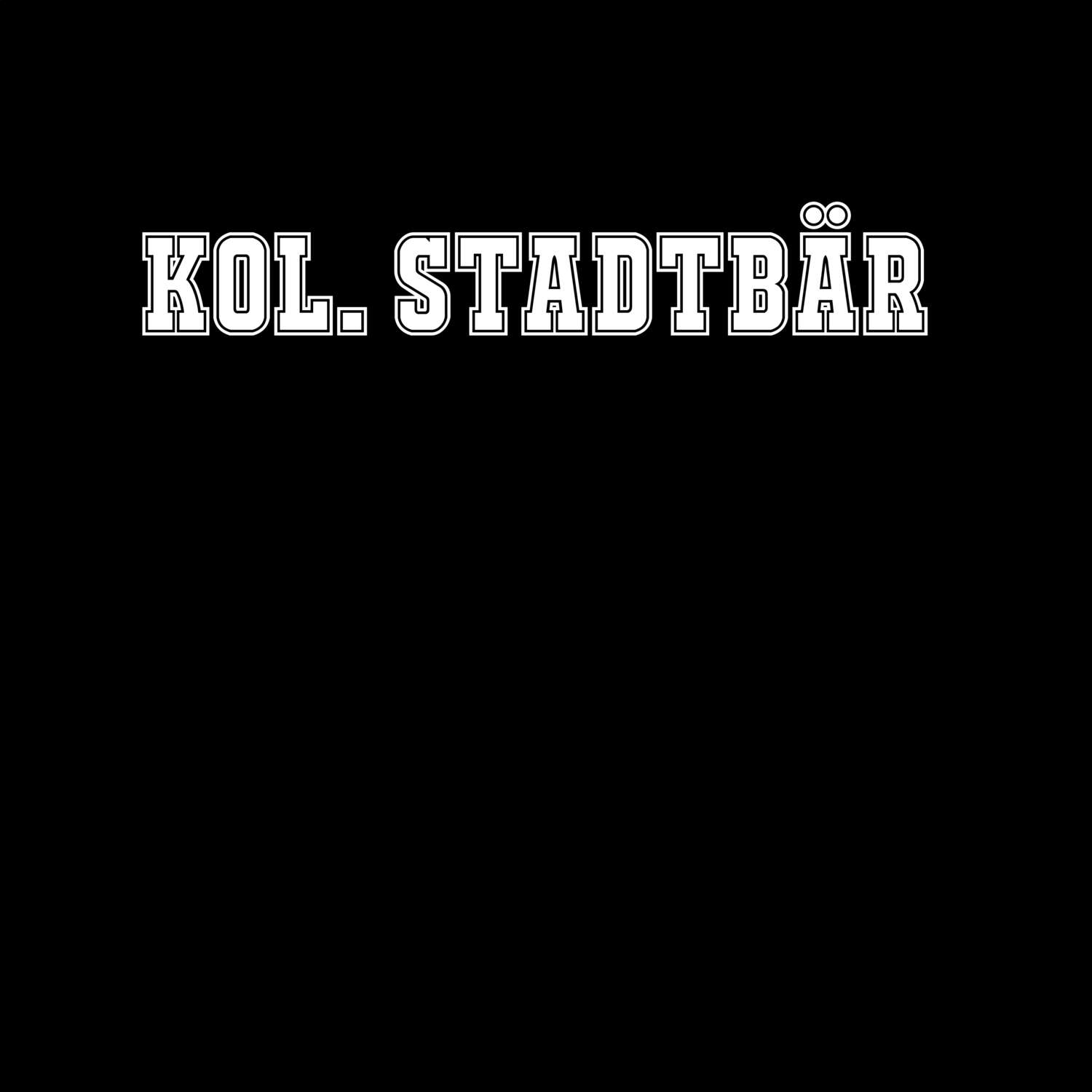 Kol. Stadtbär T-Shirt »Classic«