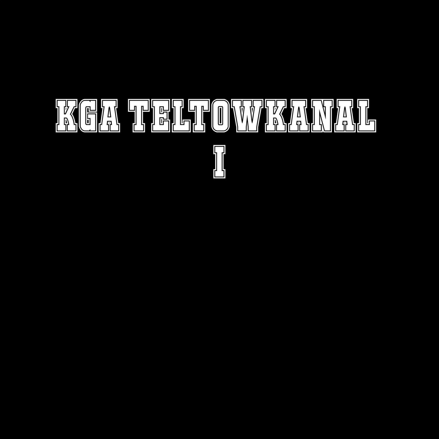 KGA Teltowkanal I T-Shirt »Classic«