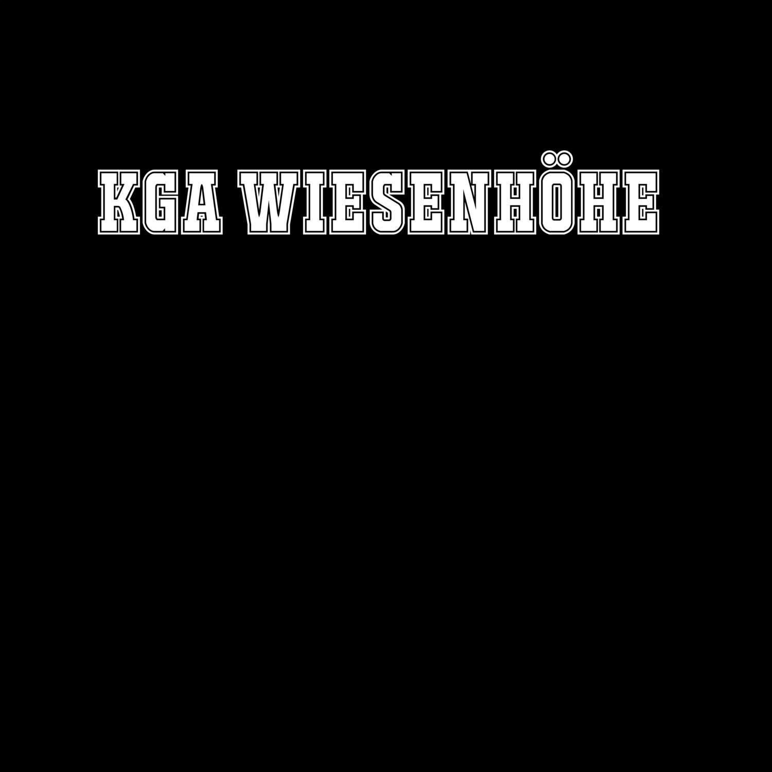 T-Shirt »Classic« für den Ort »KGA Wiesenhöhe«