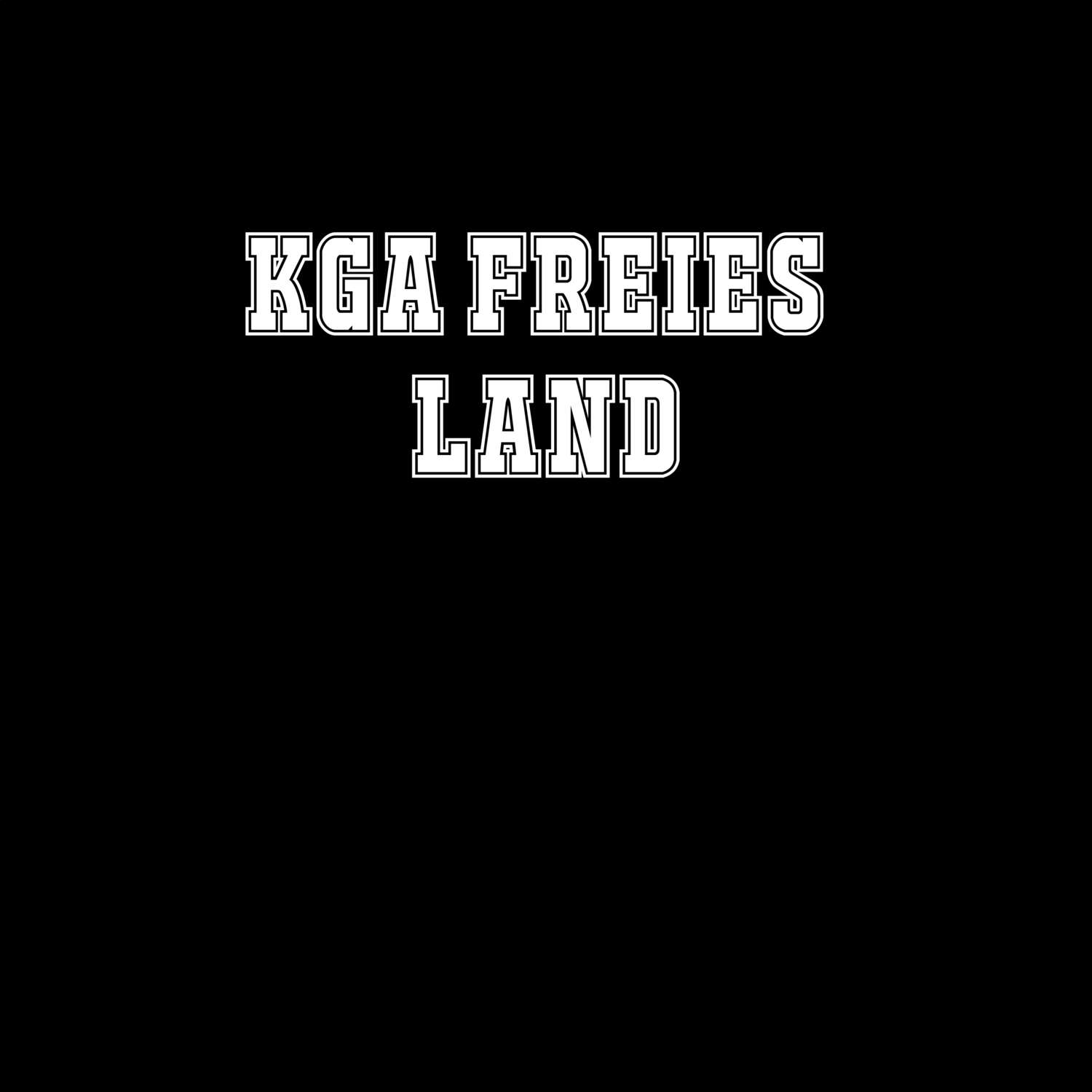 KGA Freies Land T-Shirt »Classic«
