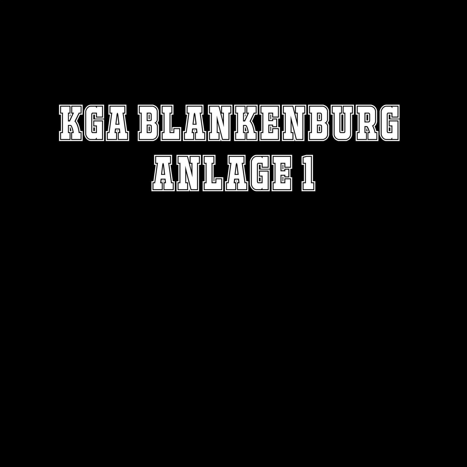 KGA Blankenburg Anlage 1 T-Shirt »Classic«
