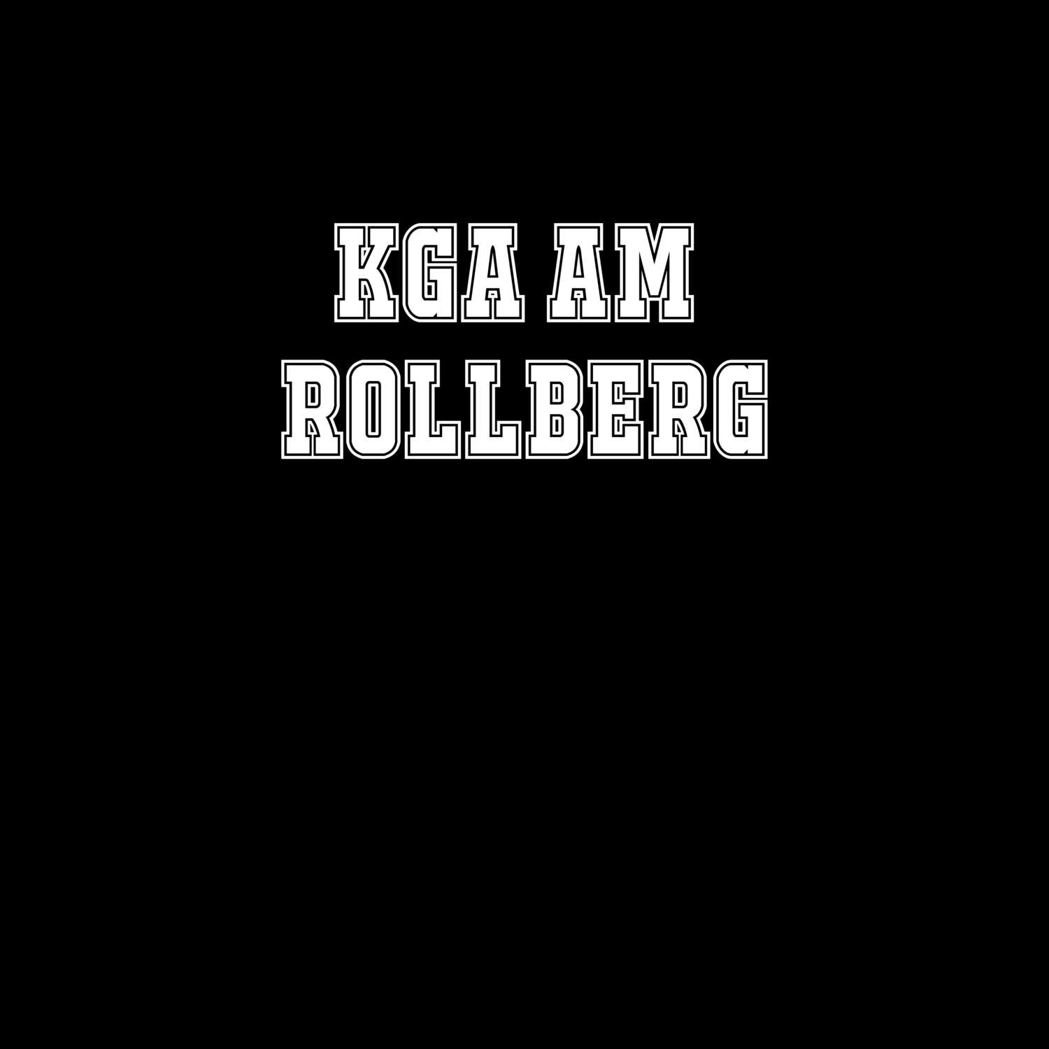 KGA Am Rollberg T-Shirt »Classic«