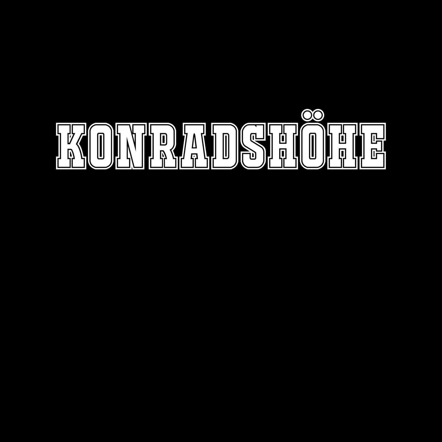Konradshöhe T-Shirt »Classic«