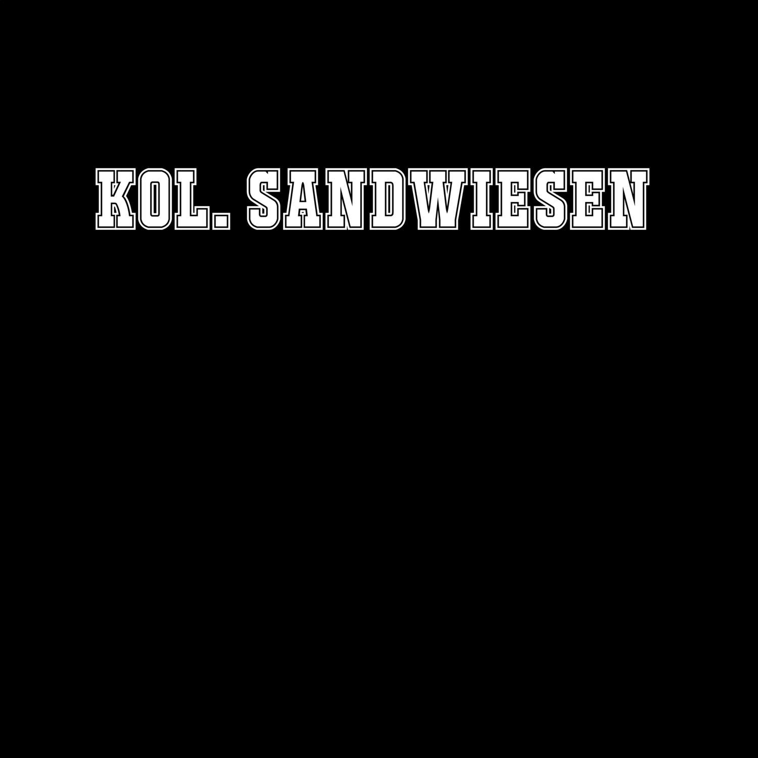 Kol. Sandwiesen T-Shirt »Classic«