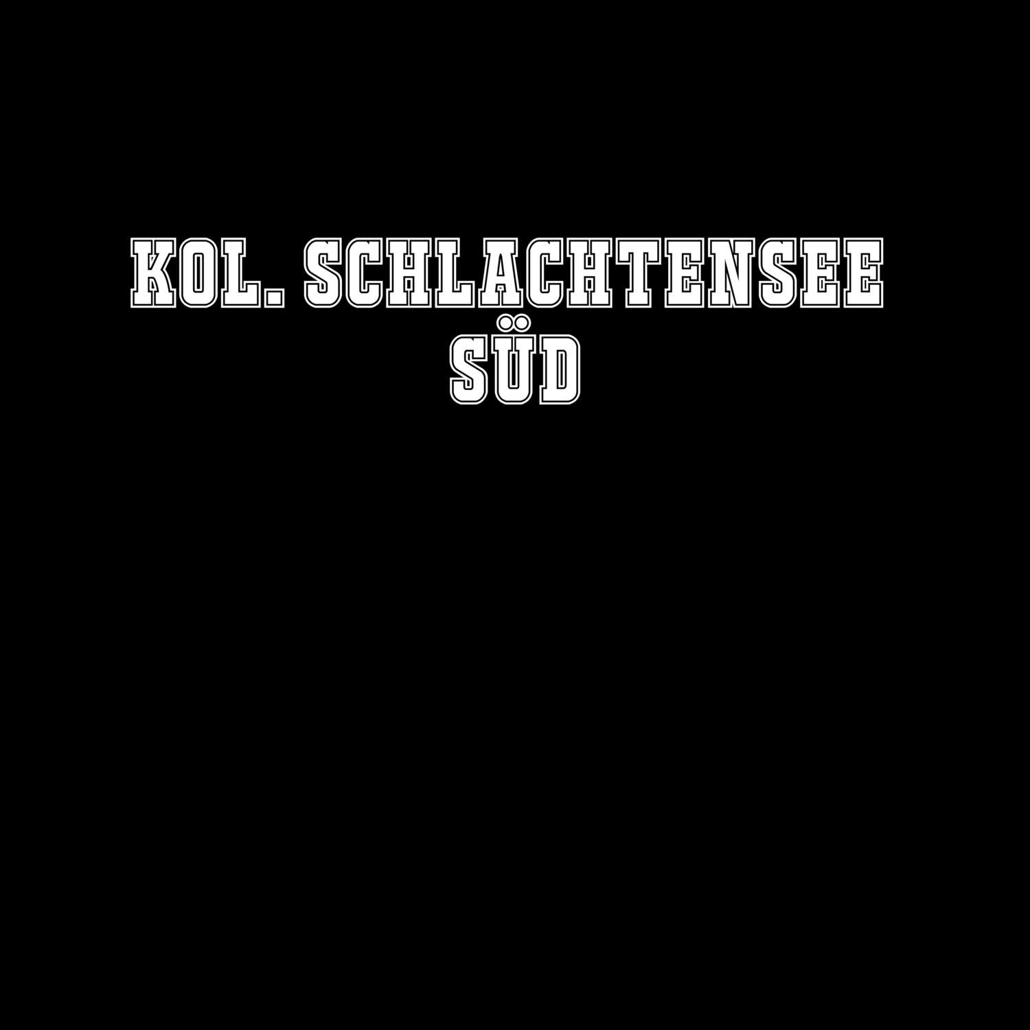 Kol. Schlachtensee Süd T-Shirt »Classic«