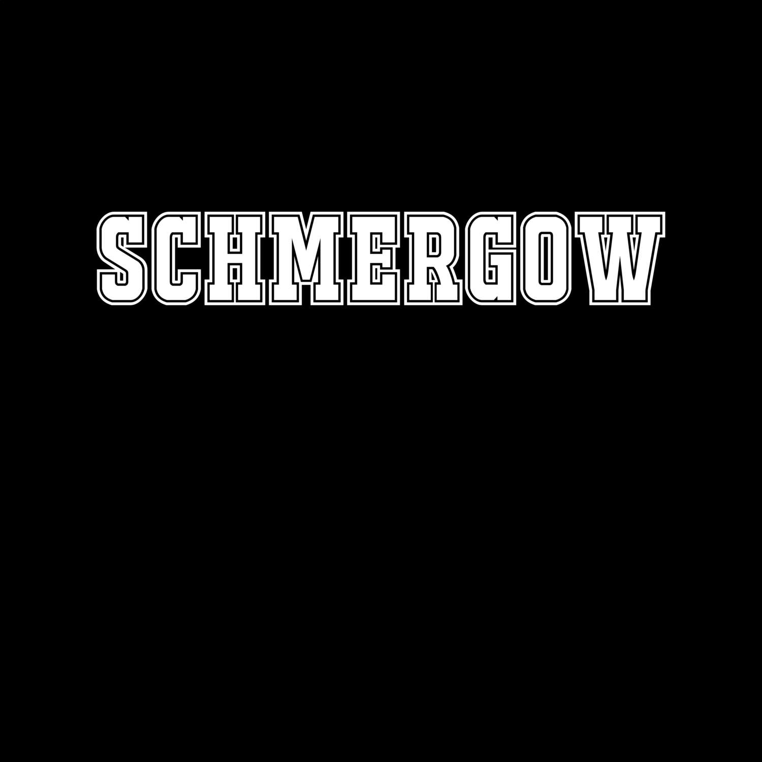 Schmergow T-Shirt »Classic«